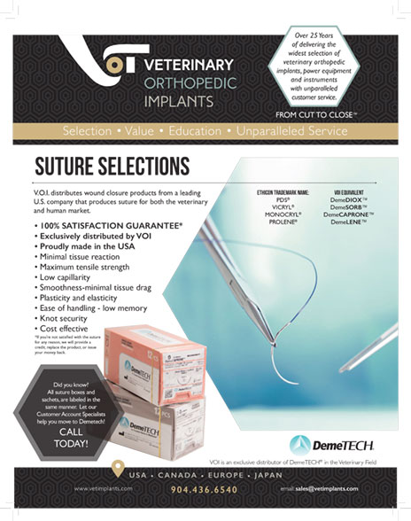 VOI Suture Benefits