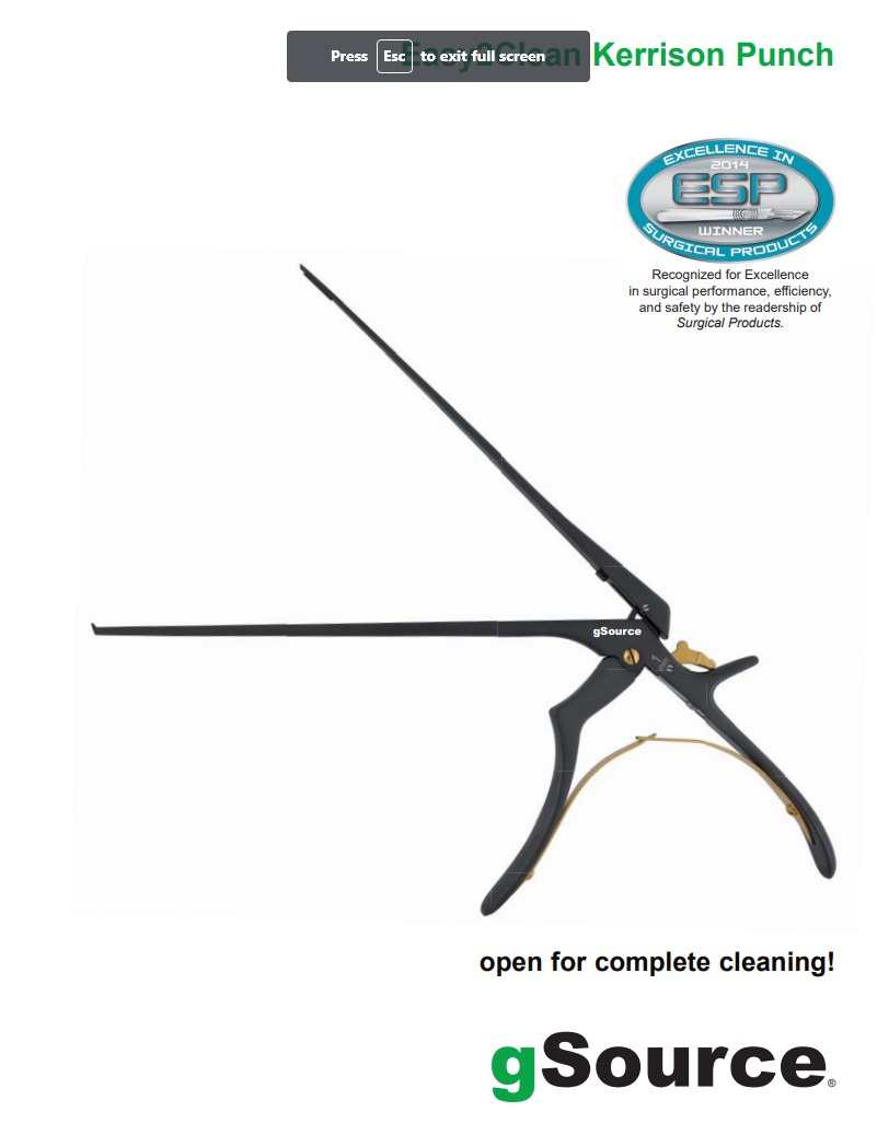 gSource Easy2Clean Kerrison Punch